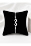 Minimal Infinity Figured Zircon Stone Silver Color Women's Bracelet