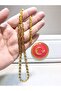 Block Zar Amber Tesbih Masterpiece Handcrafted - 3