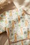 Safari Gira Liquid-Proof Baby Bib with Sleeves - Blw Compatible, Stain-Proof, Large Pocket and Long Sleeves - 6