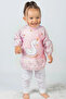 مريلة أطفال طويلة الأكمام مقاومة للسوائل بنمط البجعة للأطفال من 6 إلى 24 شهرًا - 2