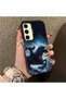 Samsung Galaxy S24 Fe Compatible Hard Acrylic Back Silicone Edge Lens Protection Case - 2