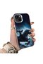iPhone 14 Plus/15 Plus Compatible Hard Acrylic Back Silicone Edge Lens Protection Venom Case