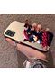 Samsung Galaxy A31 Compatible Hard Acrylic Back Silicone Edge Lens Protection Case - 3