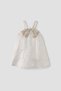Baby Girl Ecru Dress - 5