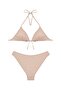 Beige Classic Triangle Bikini - 6