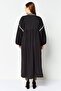 Women Embroidered Maxi Dress, Navy - 4