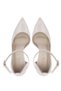 Women's Faux Leather Nude Patent Leather Heeled & Stiletto Shoes - 6