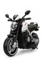 12V Kids Ride-On Motorcycle Electric Bike WHITE with Training Wheels, LED Lights, Bluetooth, Dual Motors