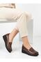 Women's Tan Wedge Heeled Gel Heel Orthopedic Lightweight Daily Mother Shoes - 3