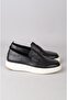 Kmc 3474 Genuine Leather Men's Shoes Black - 4