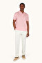 Men's Knitted Cotton Polo Shirt - 4