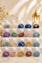 Plastic Pearl Prayer Beads Gift Mevlüt Cross Umrah Set in a 20-Piece Pouch - 2