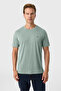 Regular Fit Adaçayı Basic Tişört - 3