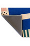 Sdt Pop-Art Modern Abstract Geometric Patterned Multi-Color Asymmetric Woven Base Decorative Carpet Sdt1503 - 5