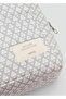 Patterned Cotton Cosmetic Bag - 4