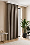 Blackout Background Curtain Light-Proof Blackout Sunshade Curtain One Piece
