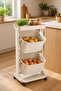 2-Tier Multi-Purpose Toy Box Organizer Shelf Potato Holder Onion Holder Organizer - 4