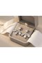 Steel Women's Earrings Silver Color Baguette Zircon Stone Prismatic Gost Vintage Jewelry - 5