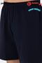 Premium Men's Jacquard Short-Sleeved Shorts Boxed Groom Dowry/Casual 3-Piece Pajama Set - 5