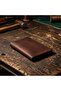 Premium Handcrafted Genuine Leather Passport Holder and Card Holder Multi-Purpose Leather Travel Wallet - 8