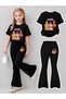 Girl's Spanish Style Leggings and T-Shirt Set