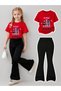 Girl's Spanish Style Leggings and T-Shirt Set