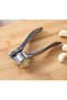 Stainless Steel Garlic Crusher Press Grater for Crushing Garlic with a Peel Remover - 4