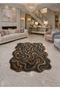 Sdt Shape Theme Patterned Modern Woven Base Decorative Carpet Sdt1619 - 3