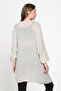 Bat Sleeve Seasonal Cardigan Light Beige - 6