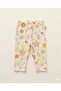 Daisy Patterned 2-Piece Baby Girl Seasonal Pajama Set - 100% Cotton - 5