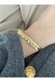 Limited Edition - Zircon Stone Steel Non-Tarnish Women's Bracelet Cuff - 5