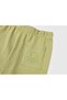 Boys' Logo Bermuda Combed Cotton Shorts 6-14 Years Haki̇ - 3