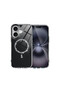 غطاء Live Diamond Magsafe متوافق مع هاتف Apple iPhone 16 - أسود - 4