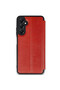 Samsung Galaxy A35 5g Compatible Case Flip Cover - Red