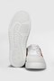 Genuine Leather Lace-Up Casual Sneaker Shoes Comfortable Orange Men's Sneakers - 5