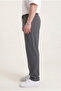 Men's Smoked Loose Fit Parachute Double Pocket Trousers - 5