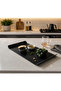 Stylish Rectangular Design Matte Black Tea Serving Tray - 3