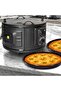 Home Type Round Toaster Oven Multifunction Electric Turkey Roaster Oven for Toasting/Baking/Broiling (35L) - 2