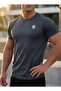 3-Pack Men's Colorful Sports T-Shirts - Slim Fit Training Top - 2