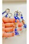 Bottle Evil Eye Bead Wish Box Keychain - 2