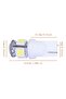 Set 10 buc bec W5W led - 2