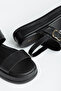 Women's Double-Strap Buckle Detailed Casual Sandals - 5