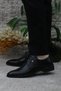 Stylish and Elegant Black Groom Shoes Men's Classic Shoes for Special Occasions, Weddings, and Events - 3