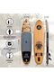 Super Wide Inflatable Paddle Board, Ultra Stable Stand Up Paddleboards for 450lb/3 People/Family/Big Size - 4