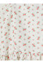 Quality Pieces from Çelebi Store: Mini Dress with Rope Straps and Floral Corset - 6