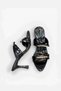 Women's Slippers with Heels, Black Buckle, Pointed Evening Dress Shoes, New Season F403 - 3