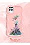 Samsung Galaxy A12 Compatible Case Camera Protector Pink Silicone Couple Phone Case Girl Pattern - 2
