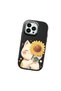 iPhone 12 Pro Compatible Case Camera Protector Black Silicone Couple Phone Case Cat Pattern - 3