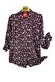 Plus Size Mother's Viscose Button-Up Shirt - 2