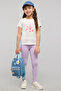 Printed T-Shirt with Crew Neck and Short Sleeves - 3